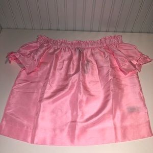 J. CREW - PINK - OFF SHOULDER TOP - 8